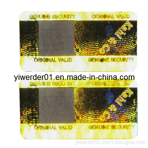 Hot Stamping Film Hologram Customized Printing (H-095)